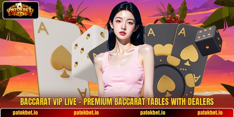Baccarat VIP Live – Premium Baccarat Tables With Dealers