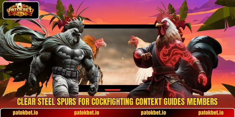 Clear Steel spurs for cockfighting context guides members Clear Steel spurs for cockfighting context guides members