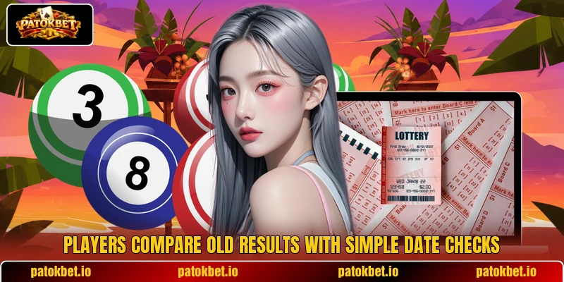 Players compare old results with simple date checks Players compare old results with simple date checks
