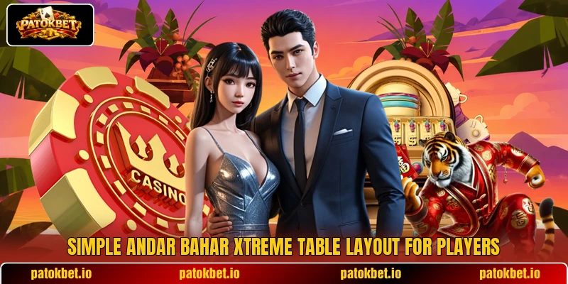 Simple Andar Bahar Xtreme table layout for players Simple Andar Bahar Xtreme table layout for players
