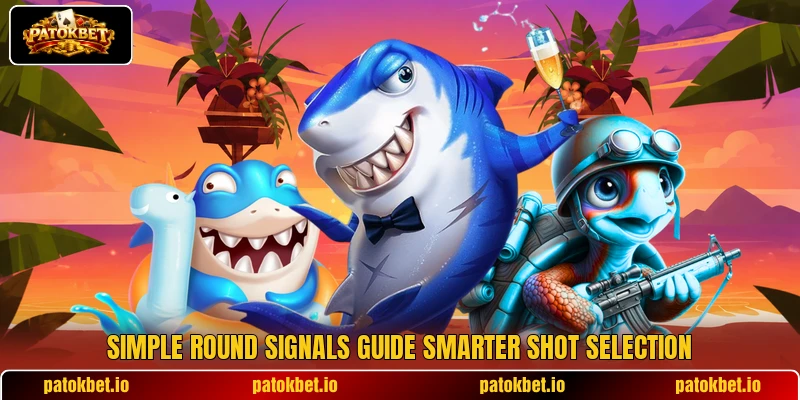 Simple round signals guide smarter shot selection Simple round signals guide smarter shot selection